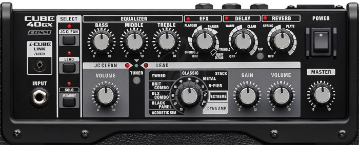 Комбоусилитель для электрогитары Roland CUBE-40GX - Комбо гитарный - фото 2