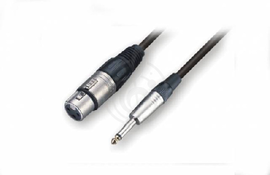 ROXTONE MXJ004/5 Кабель микрофонный, XLR- JACK, 5м - фото 1 XLR-Jack микрофонный кабель ROXTONE MXJ004/5 Кабель микрофонный, XLR- JACK, 5м - фото 1