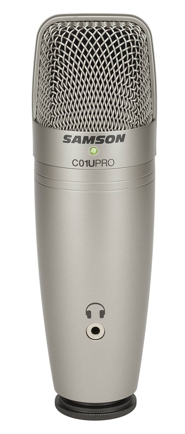 Микрофон для стрима SAMSON C01U PRO - USB студийный конденсаторный микрофон - фото 1