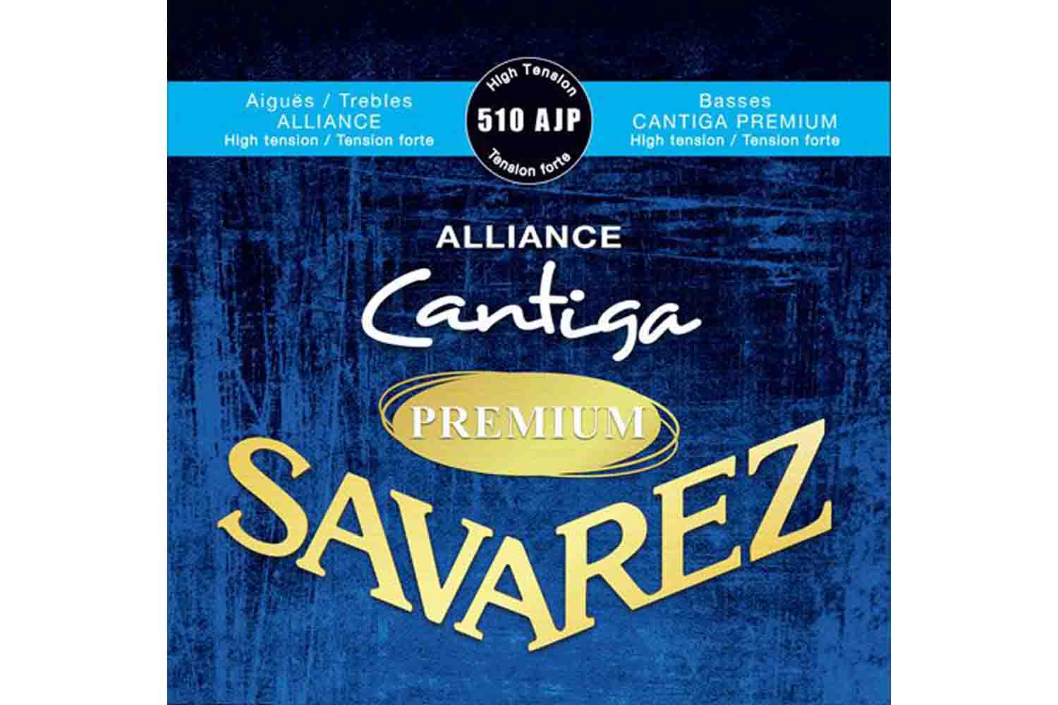 Струны для классической гитары Savarez 510AJP  Alliance Cantiga Blue Premium high tension - Струны для классической гитары - фото 1