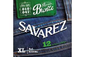 Изображение Savarez A230XL - Комплект струн для 12-струнной акустической гитары
