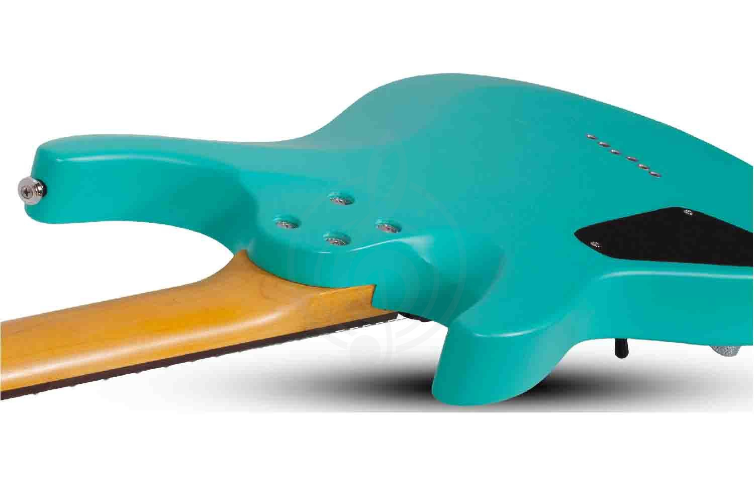 Электрогитара Superstrat Schecter C-6 Deluxe SAQ Satin Aqua - Электрогитара - фото 5