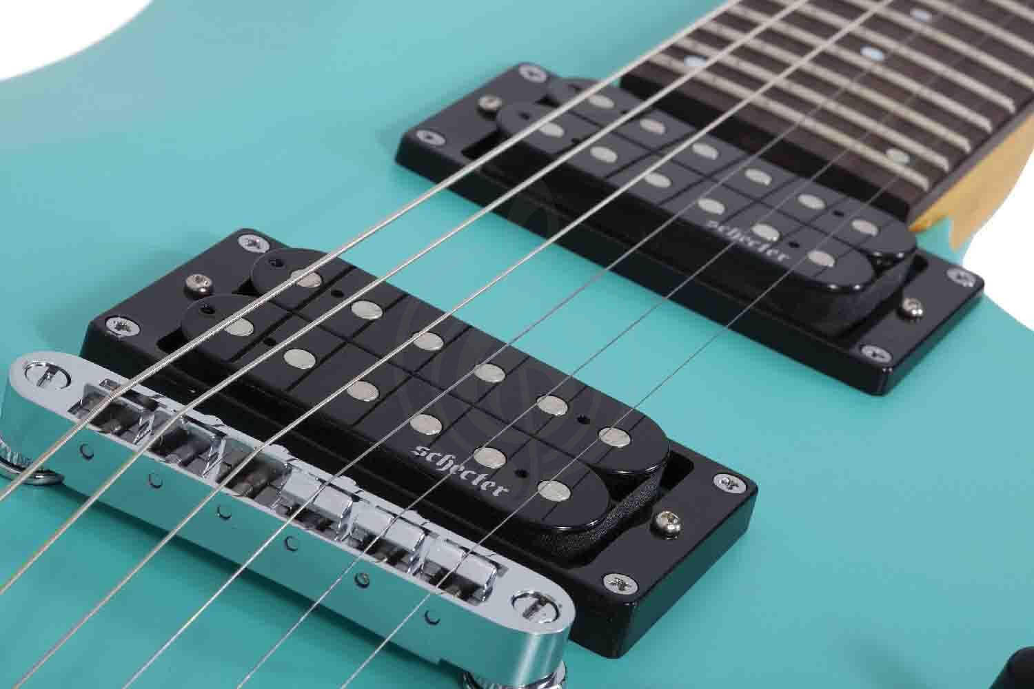 Электрогитара Superstrat Schecter C-6 Deluxe SAQ Satin Aqua - Электрогитара - фото 13