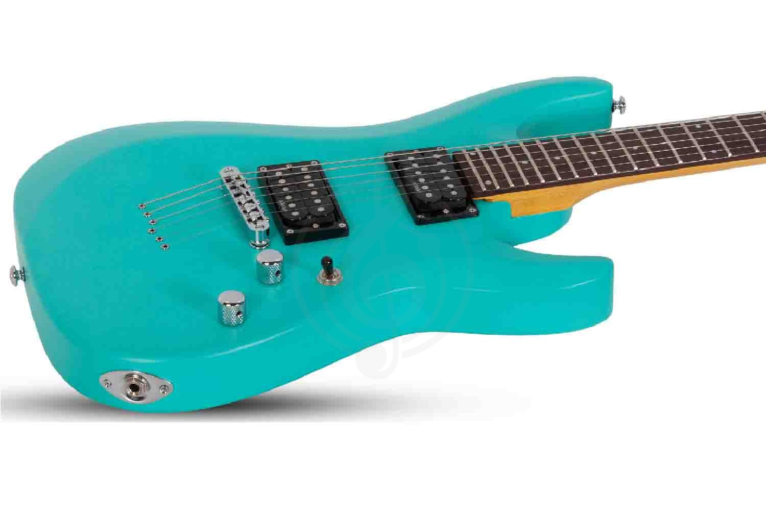 Электрогитара Superstrat Schecter C-6 Deluxe SAQ Satin Aqua - Электрогитара - фото 14