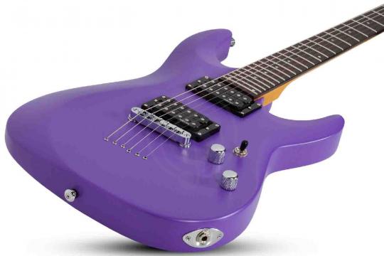 Schecter C-6 DELUXE SATIN DARK PURPLE - Электрогитара - фото 8 Электрогитара Superstrat Schecter C-6 DELUXE SATIN DARK PURPLE - Электрогитара - фото 8