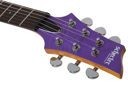 Schecter C-6 DELUXE SATIN DARK PURPLE - Электрогитара - фото 10 Электрогитара Superstrat Schecter C-6 DELUXE SATIN DARK PURPLE - Электрогитара - фото 10