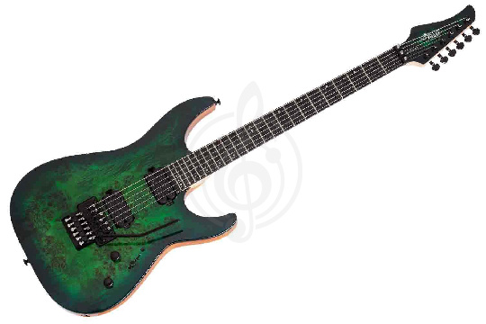 Электрогитара Superstrat Schecter C-6 PRO FR AQB - Электрогитара - фото 1