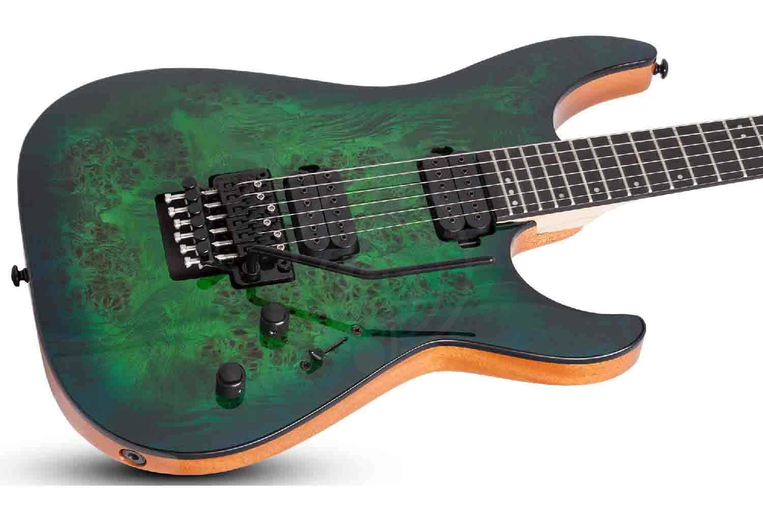 Электрогитара Superstrat Schecter C-6 PRO FR AQB - Электрогитара - фото 3