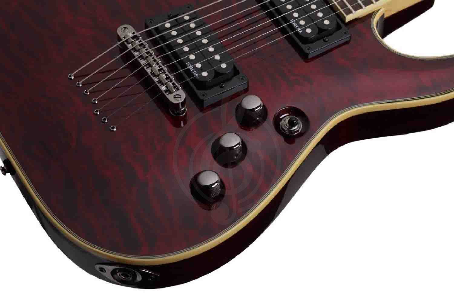 Электрогитара Superstrat Schecter OMEN EXTREME-7 BCH - Электрогитара - фото 4
