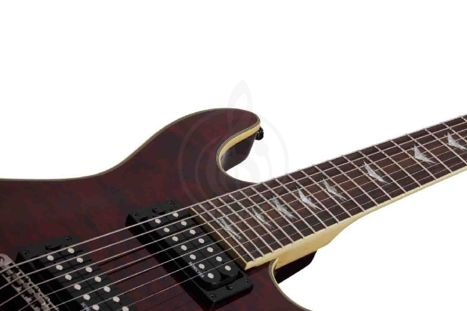Электрогитара Superstrat Schecter OMEN EXTREME-7 BCH - Электрогитара - фото 5