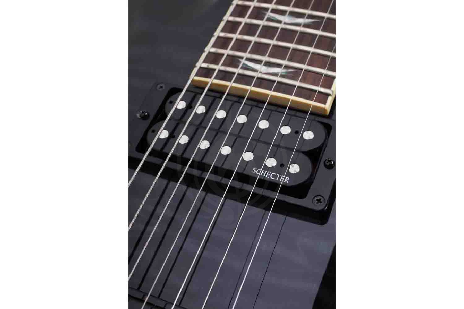 Электрогитара Superstrat Schecter OMEN EXTREME-7 STBLK - Электрогитара - фото 5