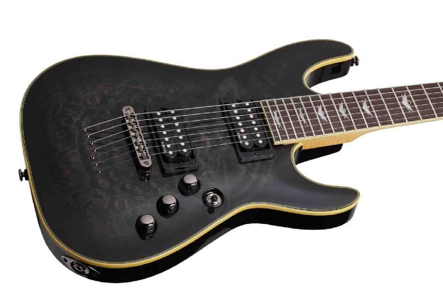 Электрогитара Superstrat Schecter OMEN EXTREME-7 STBLK - Электрогитара - фото 6