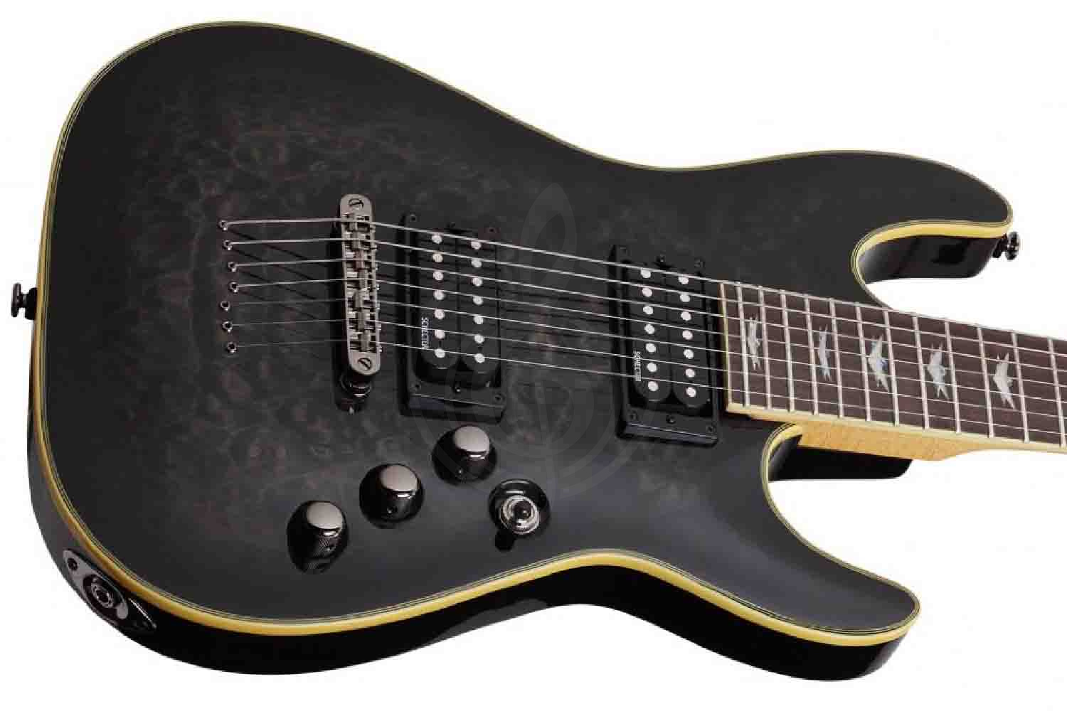 Электрогитара Superstrat Schecter OMEN EXTREME-7 STBLK - Электрогитара - фото 7