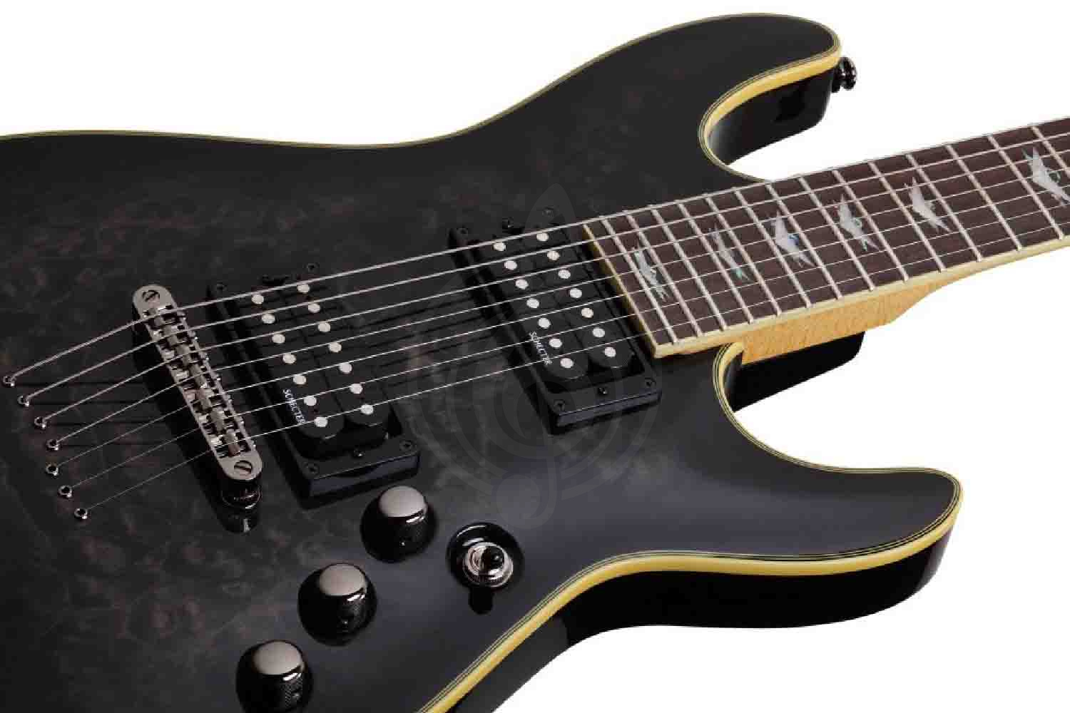 Электрогитара Superstrat Schecter OMEN EXTREME-7 STBLK - Электрогитара - фото 9