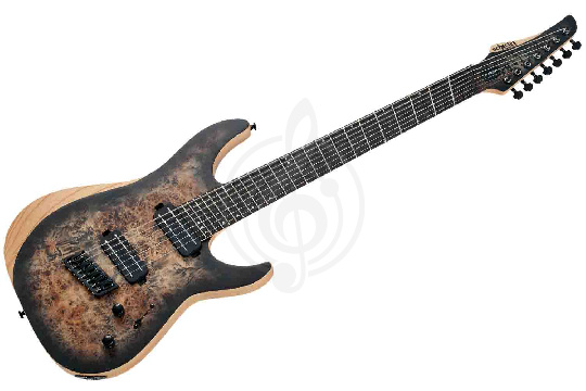 Электрогитара Stratocaster Schecter REAPER-7 Multiscale SCB - Электрогитара - фото 1