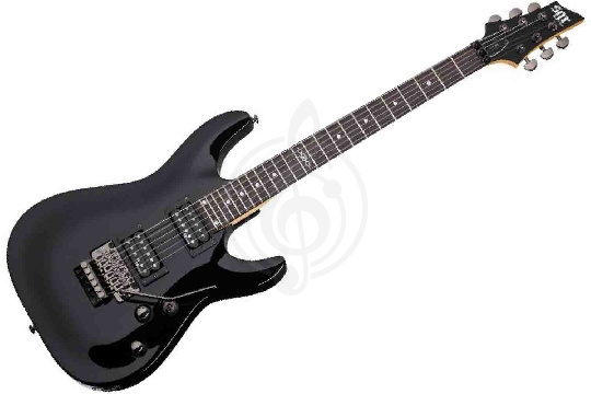 Электрогитара Stratocaster Schecter SGR C-1 FR BLK - Электрогитара - фото 1