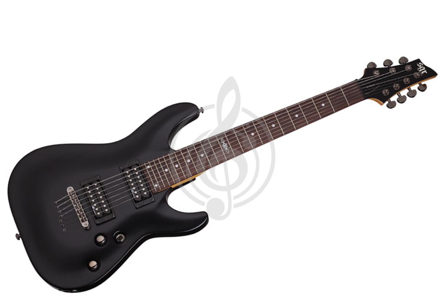 Электрогитара Stratocaster Schecter SGR C-7 MSBK - электрогитара - фото 1