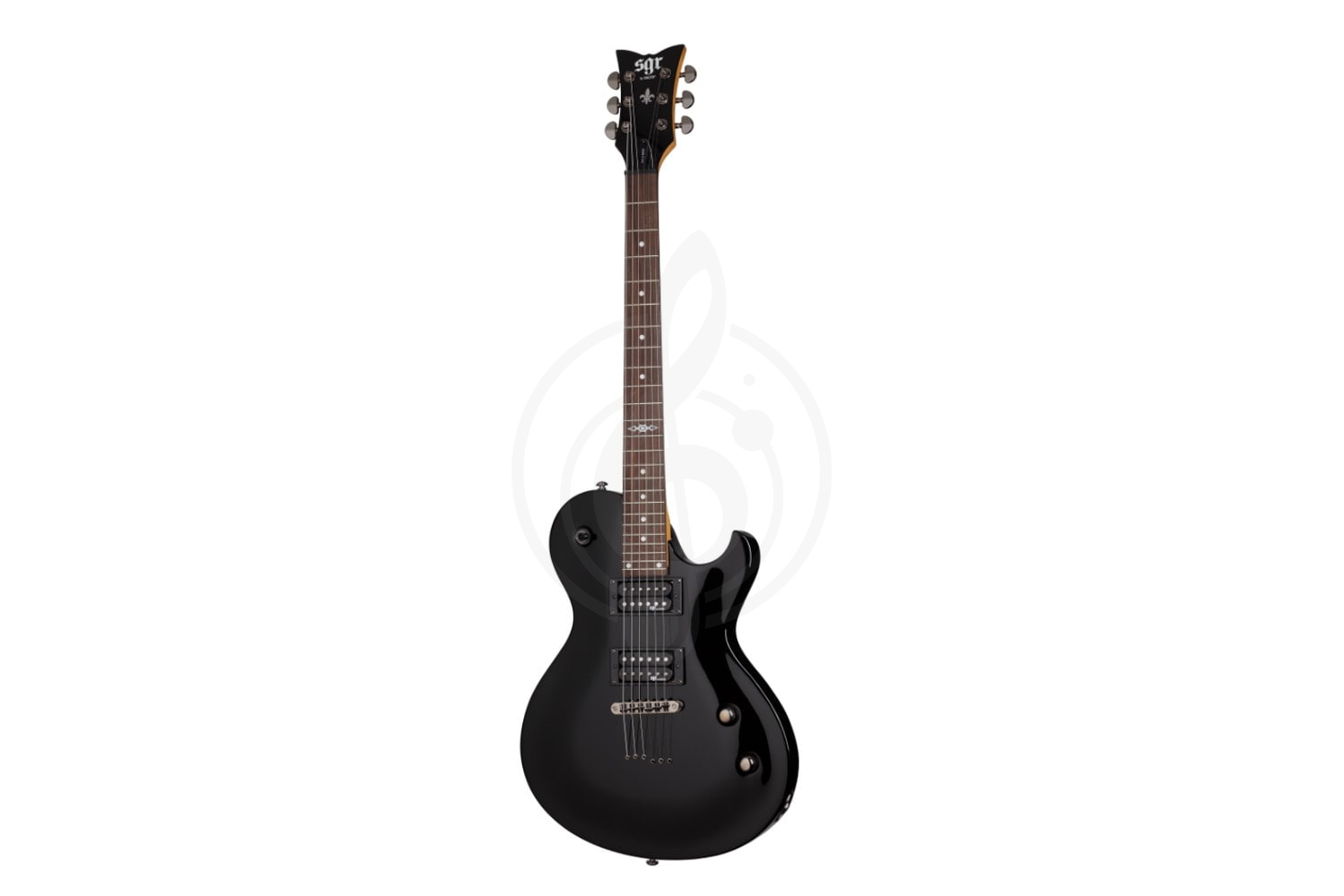 Электрогитара Les Paul Schecter SGR SOLO-6 BLK Гитара электрическая, 6 струн - фото 2