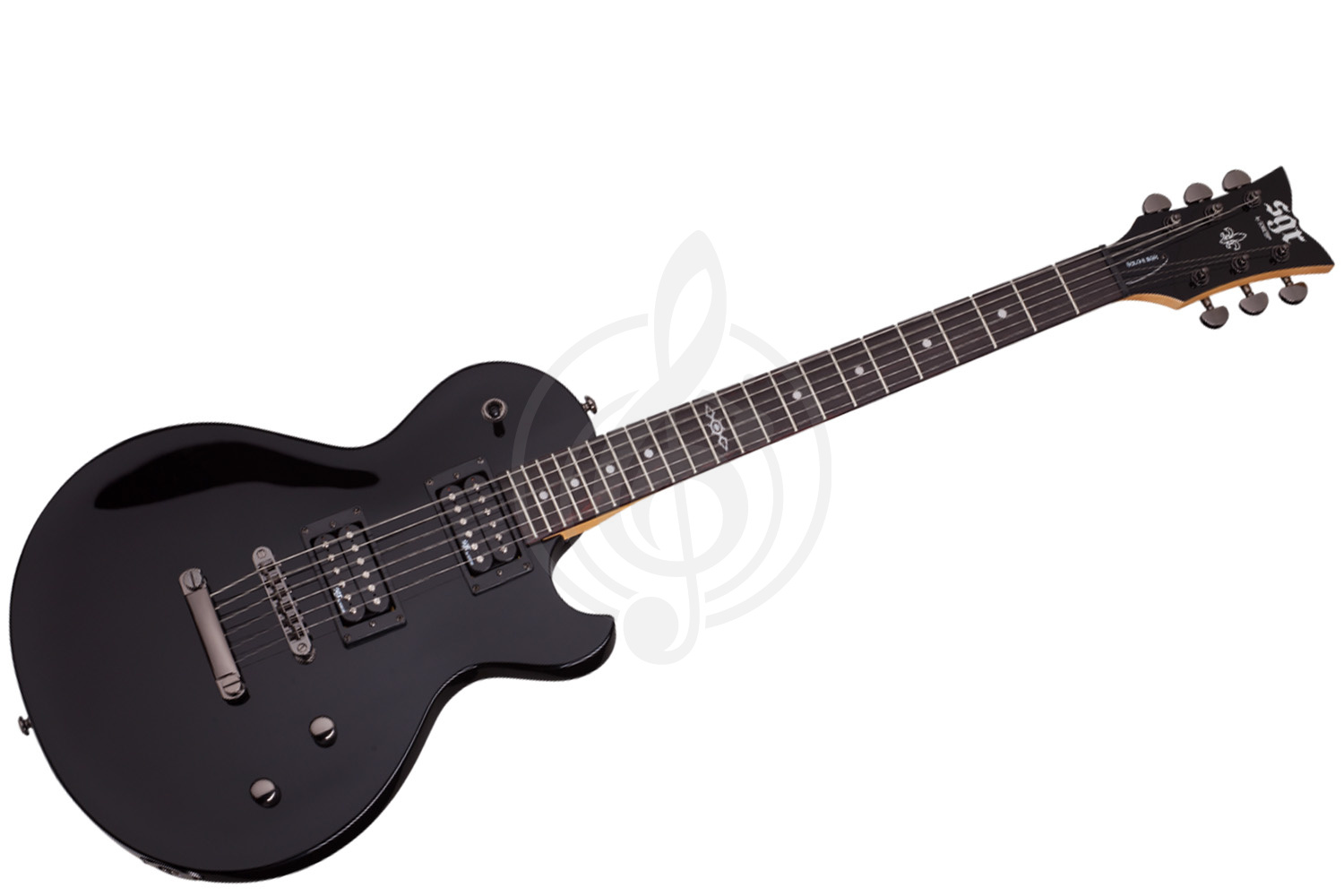 Электрогитара Les Paul Schecter SGR SOLO-II MSBK - электрогитара - фото 1