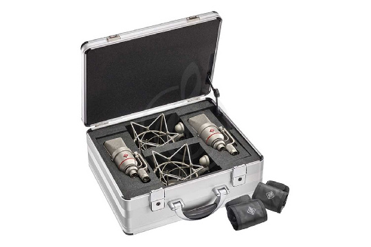 Микрофон для стрима Sennheiser 008503 Neumann TLM 170 R stereo set - Микрофон конденсаторный студийный, стереопара - фото 1