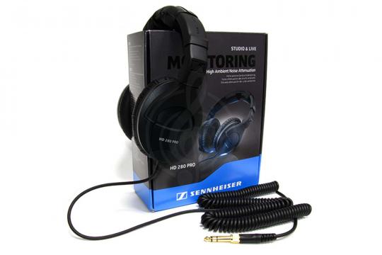Наушники для стрима Sennheiser HD280 PRO - Закрытые мониторные наушники - фото 2