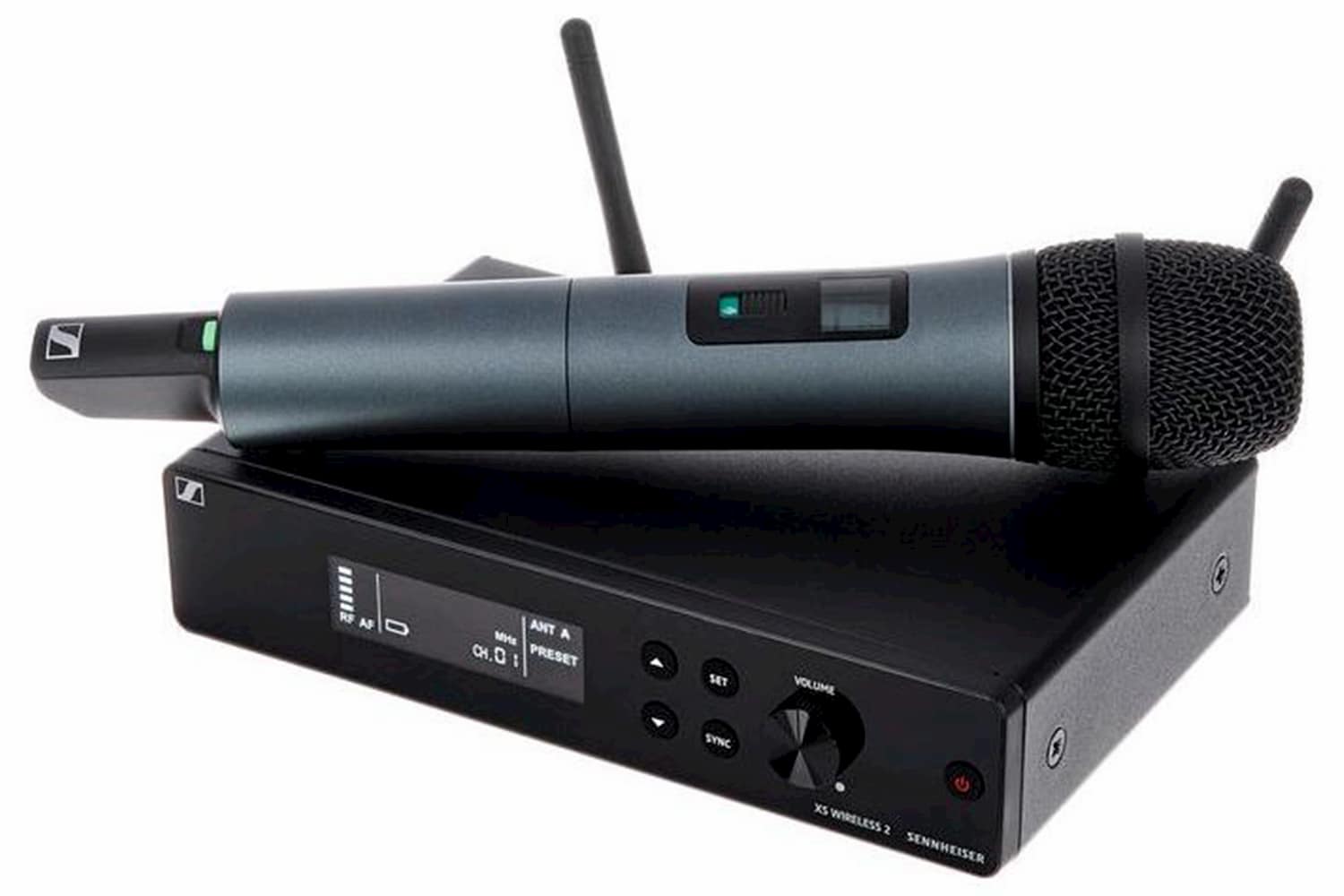 Радиосистема с ручным передатчиком Sennheiser  XSW 2-865-B - Вокальная радиосистема с конденсаторным микрофоном E865 (614-638MH) - фото 1