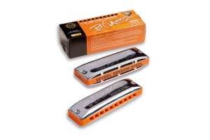 Изображение Губная гармошка Seydel Sohne 10314A Session Steel Harmonic Am