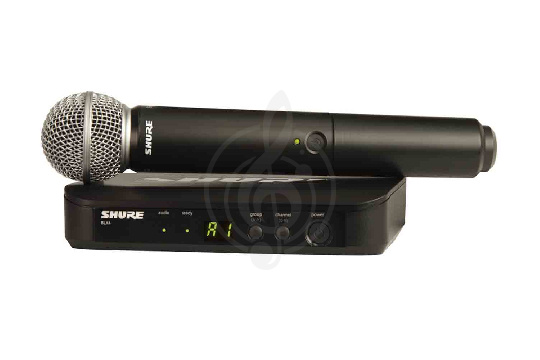 Радиосистема с ручным передатчиком SHURE BLX24CN/SM58 M17 - радиосистема вокальная - фото 1