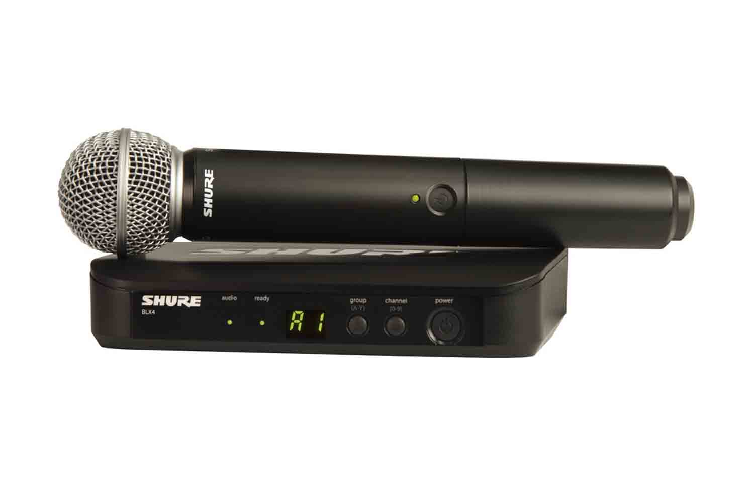 Радиосистема с ручным передатчиком SHURE BLX24CN/SM58 M17 - радиосистема вокальная - фото 1