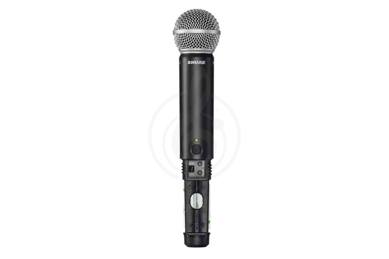 Радиосистема с ручным передатчиком Shure BLX288E/SM58-M17 - Двухканальная радиосистема с двумя ручными передатчиками (310x100x40) - фото 2