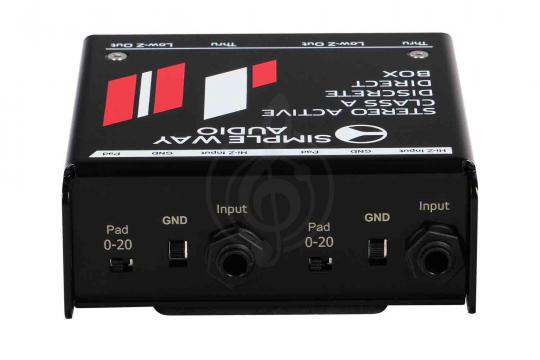 DI-box Simpleway Audio J2mini-steel - Дибокс, преобразователь сигнала для гитары - фото 2