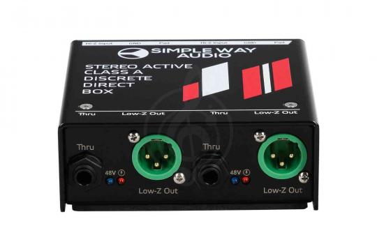 DI-box Simpleway Audio J2mini-steel - Дибокс, преобразователь сигнала для гитары - фото 3