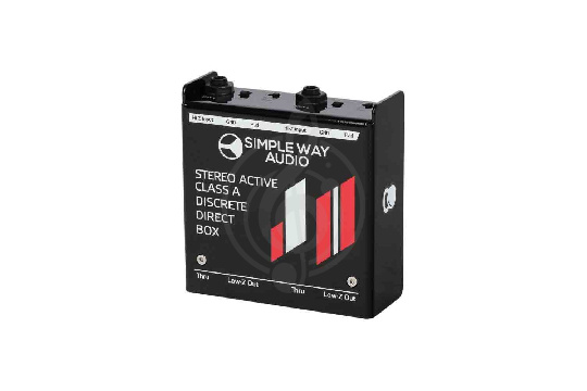 DI-box Simpleway Audio J2mini-steel - Дибокс, преобразователь сигнала для гитары - фото 1