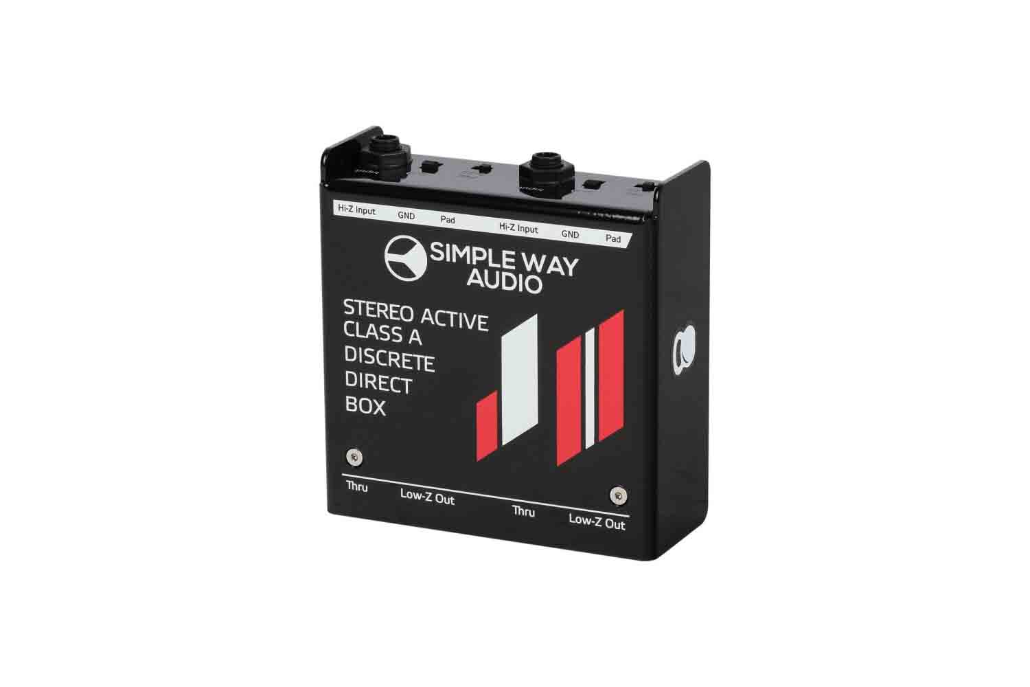 DI-box Simpleway Audio J2mini-steel - Дибокс, преобразователь сигнала для гитары - фото 1