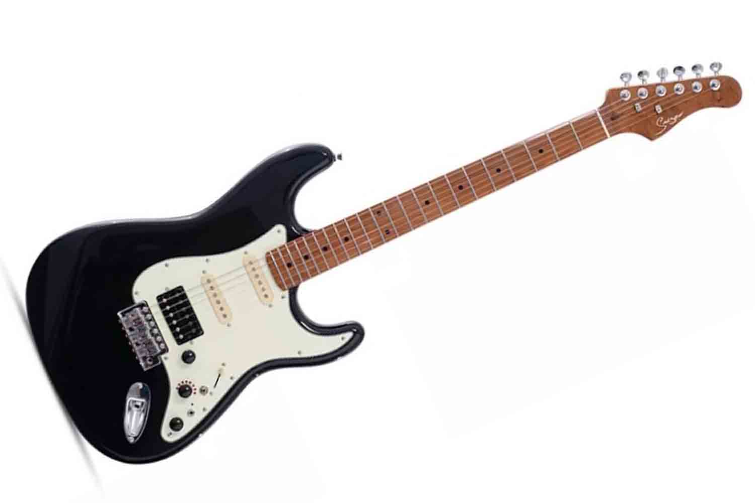 Электрогитара Stratocaster Smiger L-G2-i3-BK - Электрогитара, черная - фото 1