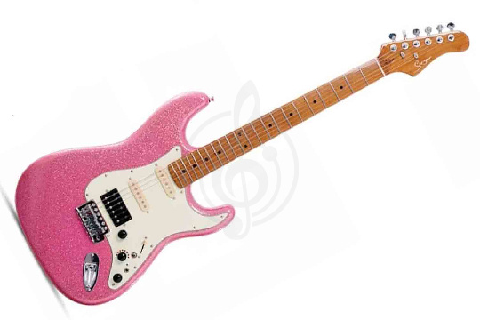 Smiger L-G2-i3-MSP - Электрогитара, розовая - фото 1 Электрогитара Stratocaster Smiger L-G2-i3-MSP - Электрогитара, розовая - фото 1