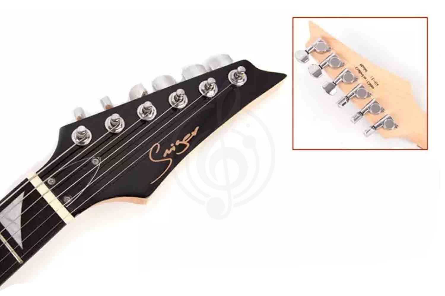 Электрогитара Stratocaster Smiger L-G4-RD - Электрогитара, красная - фото 2