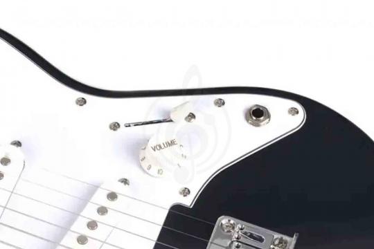 Электрогитара Stratocaster Smiger L-ST-K-BK - Электрогитара, детская, черная - фото 7
