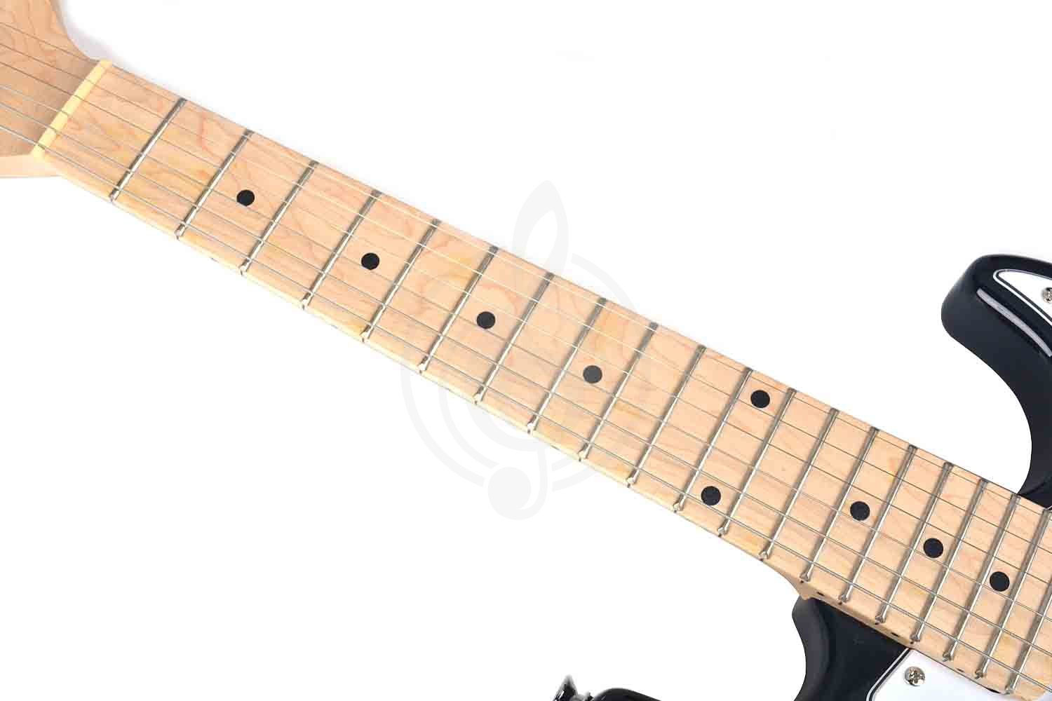 Электрогитара Stratocaster Smiger L-ST-K-BK - Электрогитара, детская, черная - фото 2