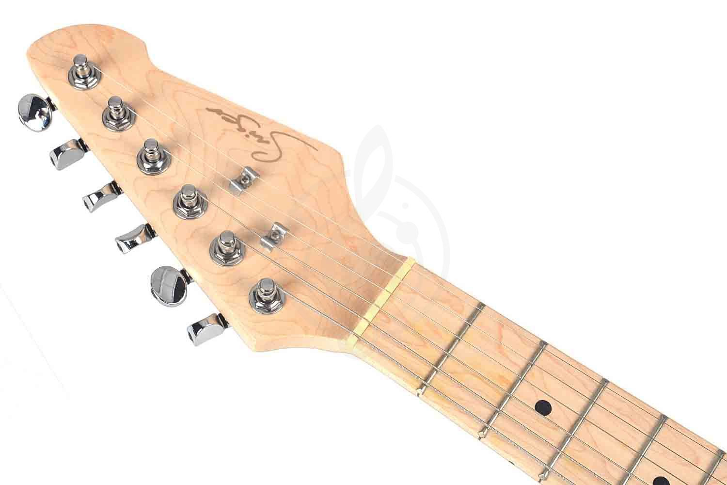 Электрогитара Stratocaster Smiger L-ST-K-BK - Электрогитара, детская, черная - фото 4