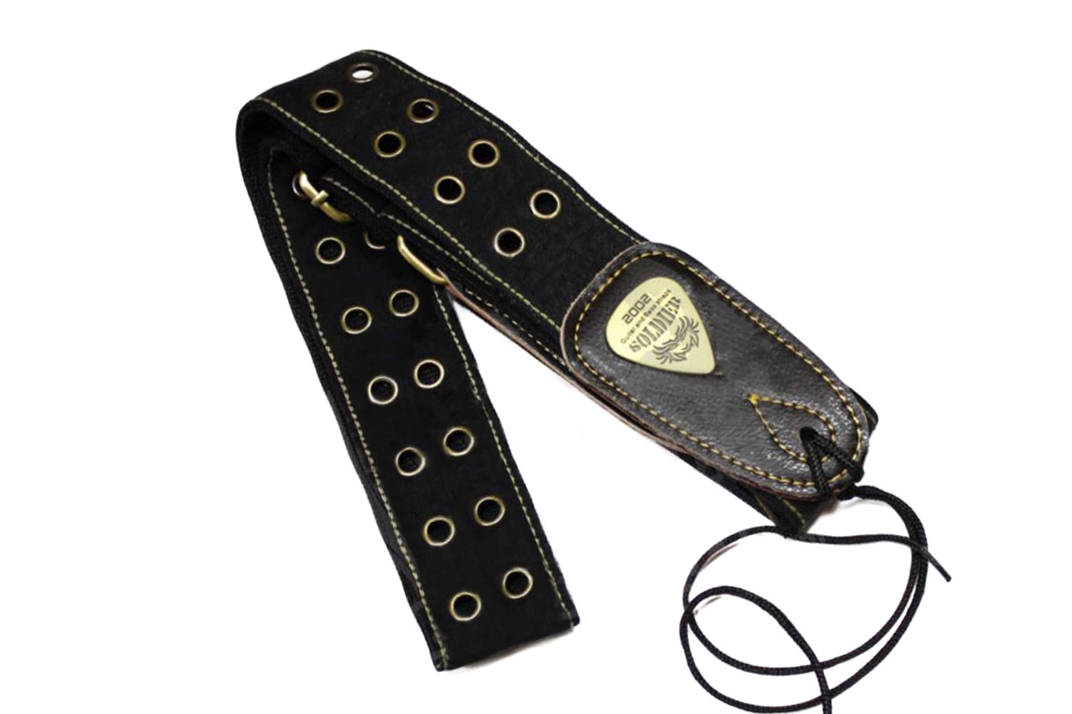 Ремень для гитары SOLDIER STP-CM-1309 Ремень гитарный, софт, цвет черный - фото 1