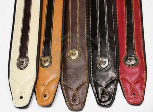 Ремень для гитары SOLDIER  STP-GL-034 Ремень гитарный, материал кожа - фото 2