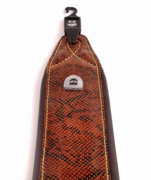 Ремень для гитары Soldier STP-GL-063 Ремень кожаный, премиум серия - фото 2