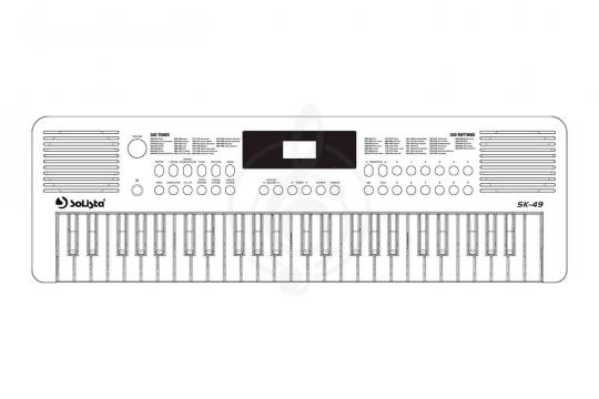 Синтезатор Solista SK-49 WH - Синтезатор - фото 2