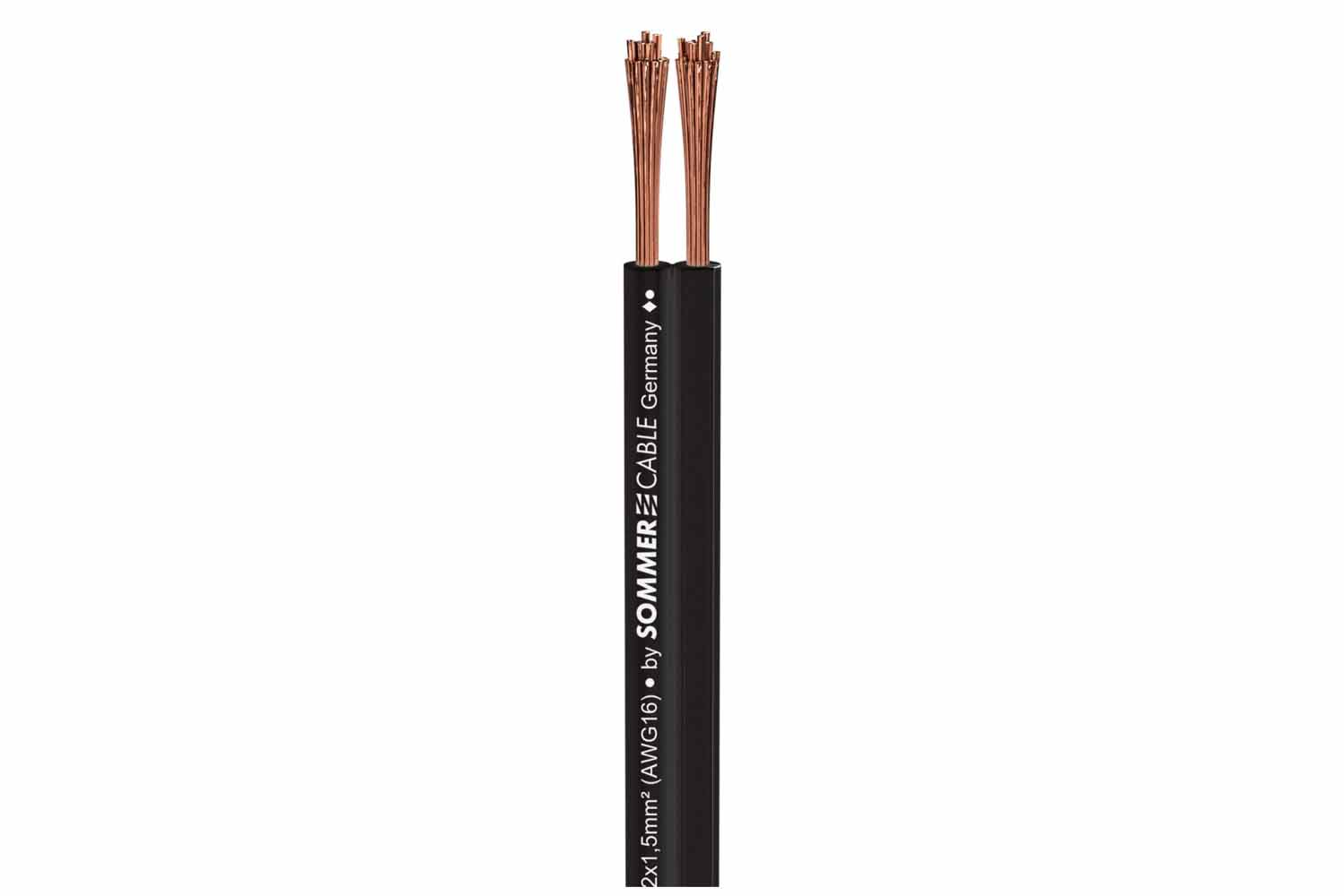 Акустический кабель Sommer Cable 420-0150-SW SC-Nyfaz - Кабель акустический - фото 1
