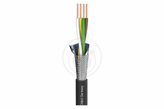 DMX кабель (м) Sommer Cable 540-0051 SC-Binary 434 DMX512 BLK - Кабель DMX - фото 1