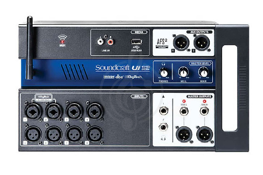 Цифровой микшер Soundcraft Ui-12 - Цифровой микшерный пульт - фото