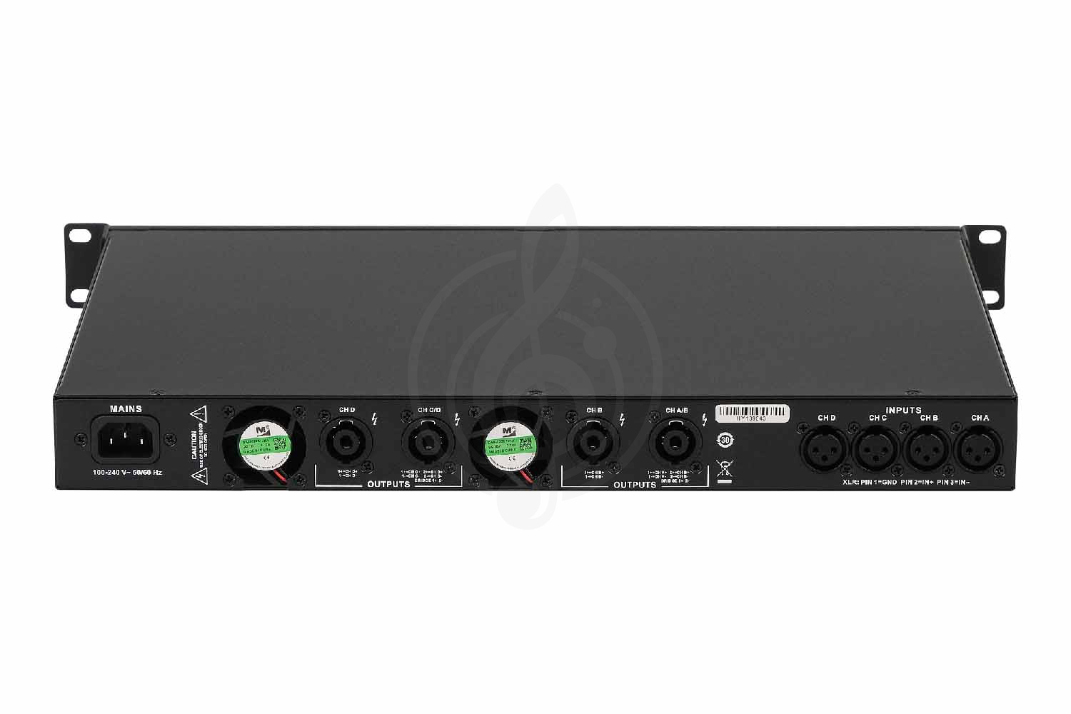 Цифровый усилитель мощности Soundking BD4100 - Усилитель мощности - фото 4