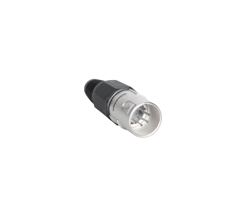 Разъем XLR Soundking CA110, разъем на кабель 5-пиновый, XLR male 5P - фото 1