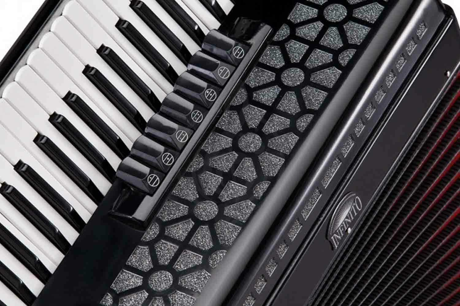 Аккордеон 4/4 Soundsation VOCE-IV-A41120-BK Infinito Аккордеон 41/120-7/2, черный - фото 3